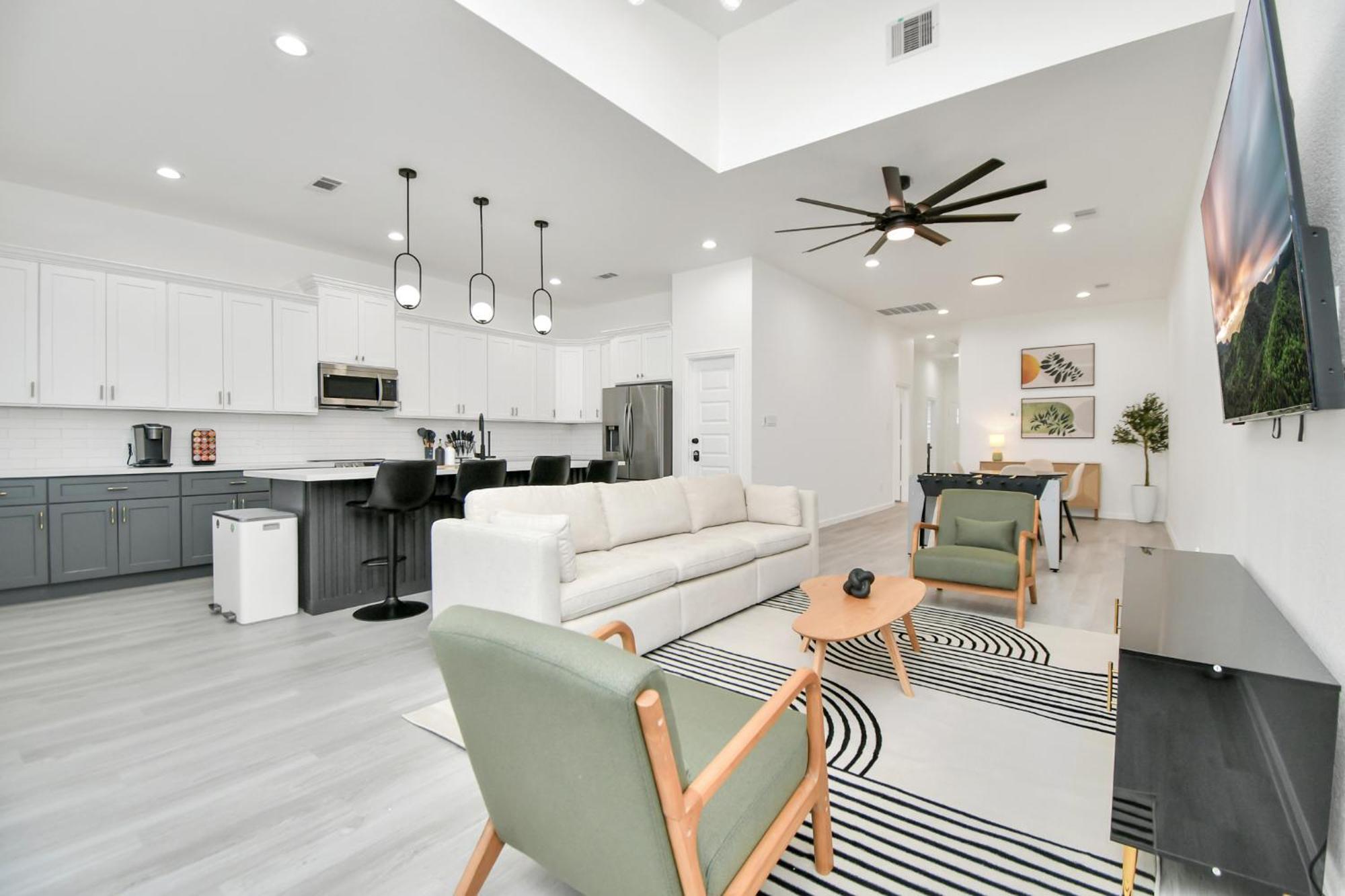 Luxe 3Br/2Ba Near Downtown•Sleeps 9• Netflix•Wi-Fi Villa Houston Buitenkant foto