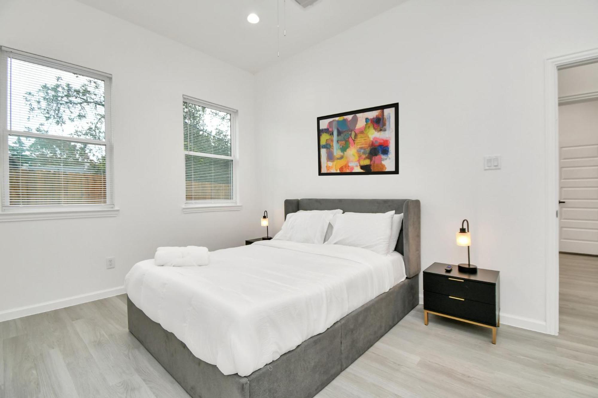 Luxe 3Br/2Ba Near Downtown•Sleeps 9• Netflix•Wi-Fi Villa Houston Buitenkant foto