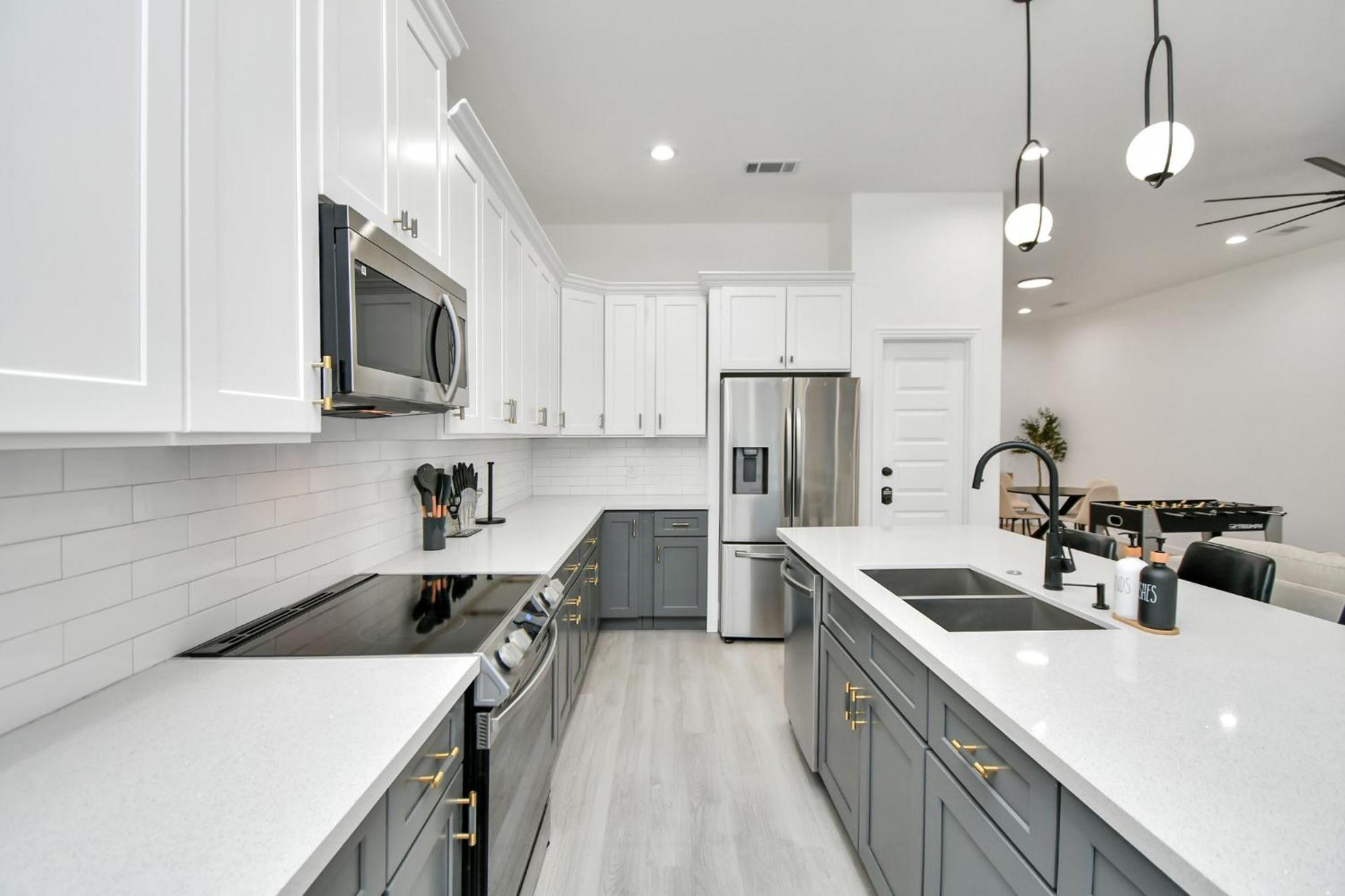 Luxe 3Br/2Ba Near Downtown•Sleeps 9• Netflix•Wi-Fi Villa Houston Buitenkant foto